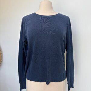 imogene + willie Navy Crewneck